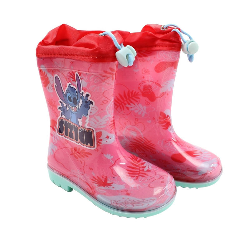 Picture of WD14882- STITCH RAIN BOOTS /WELLIES (24-33)